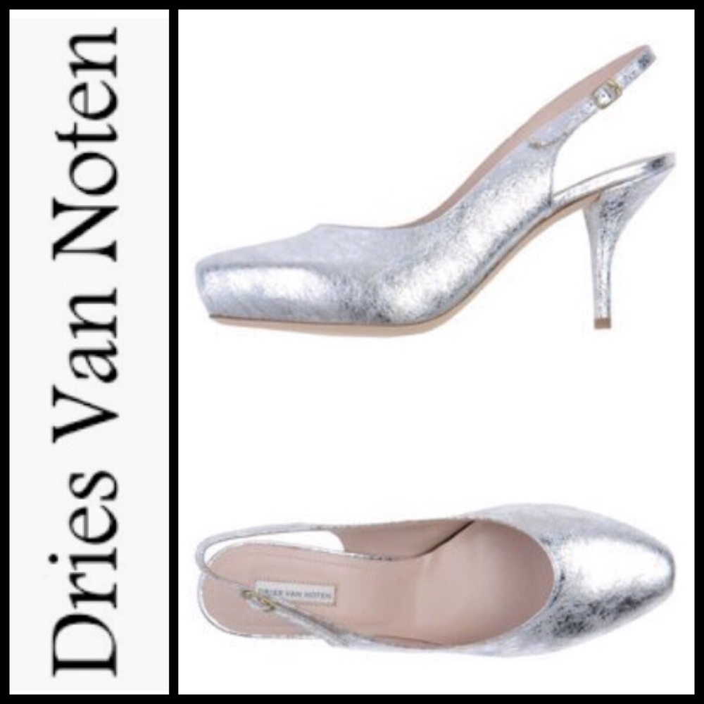 📌Sold locally📌Dries Van Noten sling-backs